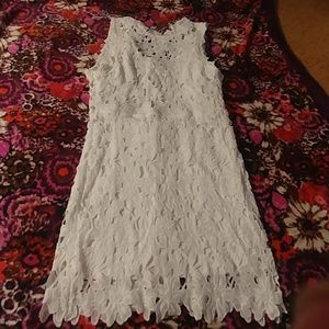 Large Lace Floral Dress New With Tags